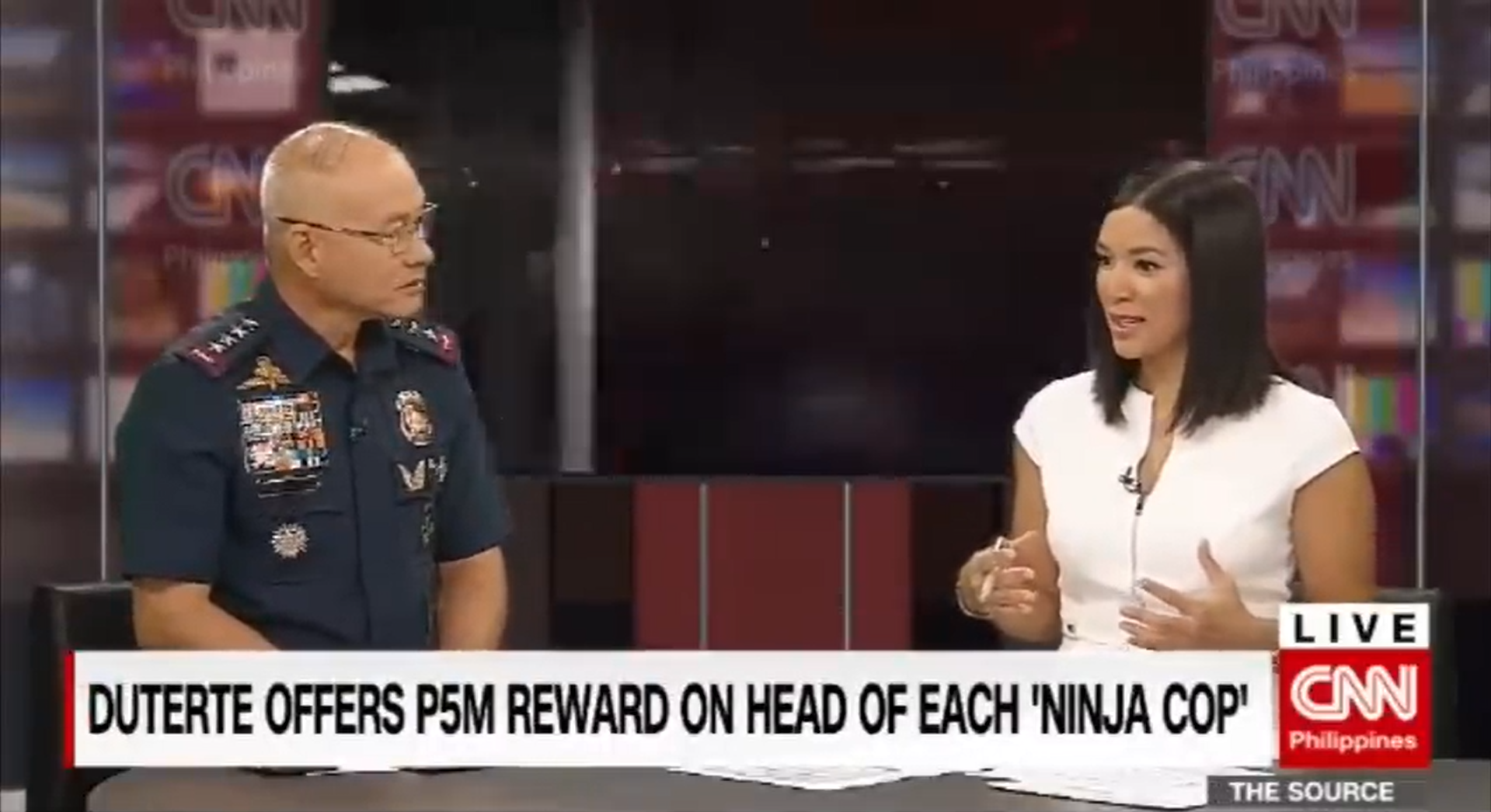 PNP Chief Albayalde CNN Interview
