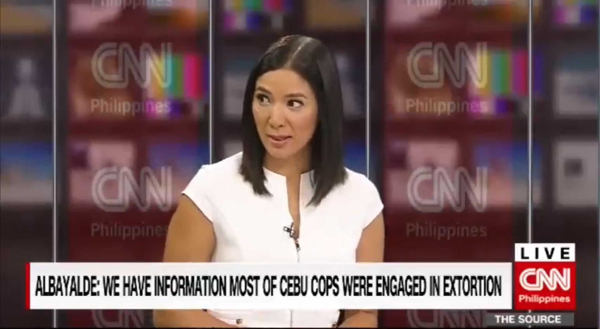 Press Interview Scene